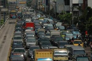  Pantauan Lalu Lintas Ibu Kota, Sore Ini Padat